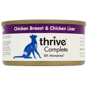 Thrive Complete - 雞胸肉+雞肝主食貓罐頭 75g 