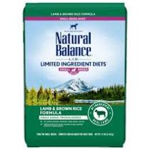Natural Balance - 糙米系 羊肉成犬糧 (細細粒) 4lb (需預訂)