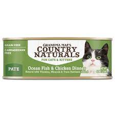 Country Naturals - 無穀物醬煮深海魚&雞肉貓罐頭 5.5oz (需預訂)