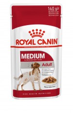 Royal Canin 法國皇家 - 12個月大至10歲中型成犬濕糧 (肉汁) 140g (需預訂)
