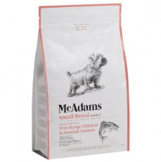 McAdams - 自由放養雞及蘇格蘭三文魚小型犬成犬配方狗糧 (需預訂)