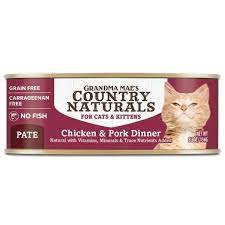 Country Naturals - 無穀物醬煮豬肉&雞肉貓罐頭 5.5oz (需預訂)