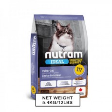 NUTRAM - I17 室內控制掉毛貓糧 (需預訂)