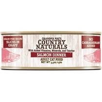 Country Naturals - 無穀物汁煮鮮味三文魚貓罐頭 5.5oz (需預訂)