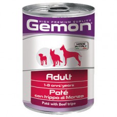 Gemon - 意式鮮嫩牛肉狗罐 400g