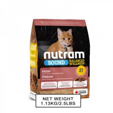 NUTRAM - S1 幼貓天然糧 1.13kg