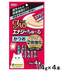 CIAO 日本貓小食 - 2倍強化高能量鰹魚+雞肉醬 14g x 4 (需預訂)