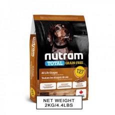 NUTRAM - T27 無薯無穀物全犬糧 (雞+火雞) 小型犬 (需預訂)