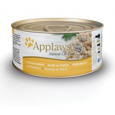 Applaws 貓罐頭 - 全天然肉絲湯汁系列 - 雞胸 156g