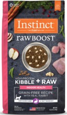Instinct 無穀物+凍乾生肉粒系列 - 兔肉配方室內貓糧 4.5lbs (需預訂)
