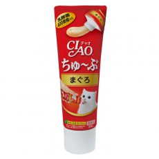 CIAO 日本貓小食 -唧唧支裝乳酸菌吞拿魚醬 80g