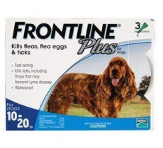 Frontline Plus - 狗隻專用(中型犬)殺蝨滴 (需預訂)