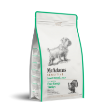 McAdams - 自由放養火雞肉 低敏感配方狗糧 (小型犬配方) 2kg