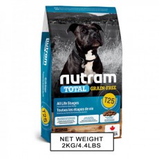 NUTRAM - T25 無薯無穀物全犬糧 (三文魚+鱒魚) 中型犬 (需預訂)