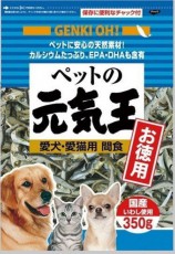 日本秋元水產元氣王 - 小沙丁魚乾(貓犬用) 350g