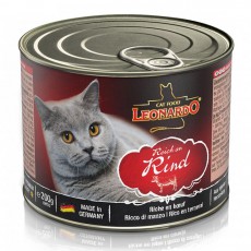 LEONARDO 天然主食貓罐頭 – 牛肉