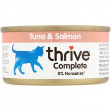 Thrive Complete - 吞拿魚+三文魚主食貓罐頭 75g (需預訂)