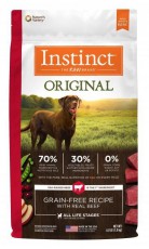 Instinct 經典無穀物系列 - 牛肉配方全犬狗糧 20lbs (需預訂)