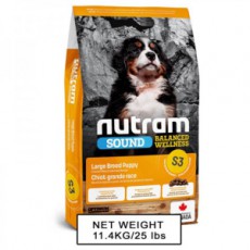 NUTRAM - S3 大型幼犬天然糧 11.4KG (需預訂)