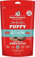 Stella & Chewy's - 幼犬糧 - 凍乾脫水肉餅 - 牛肉及三文魚配方 (需預訂)
