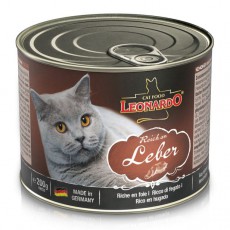 LEONARDO 天然主食貓罐頭 – 豐富肝臟