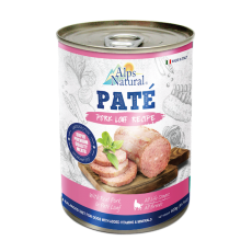 Alps Natural PATE 牧場豬肉味罐 400g (自取價$10.5/罐)