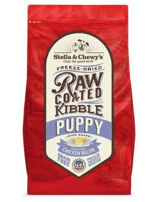Stella & Chewys 外層凍乾脫水+低溫烘焙幼犬乾糧 (放養雞配方)