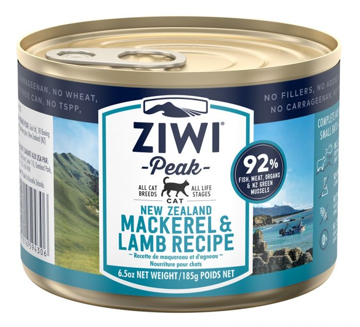 Ziwi貓罐头 鯖鱼及羊肉配方 (需预订)