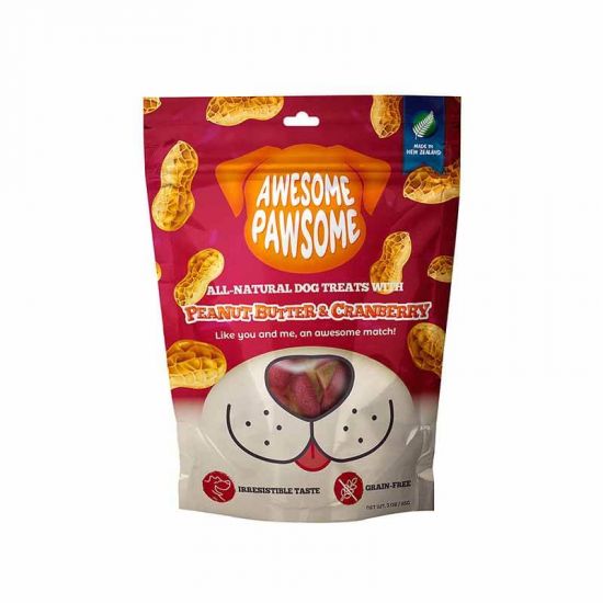 Awesome Pawsome - 犬小食(花生蔓越莓) 3oz