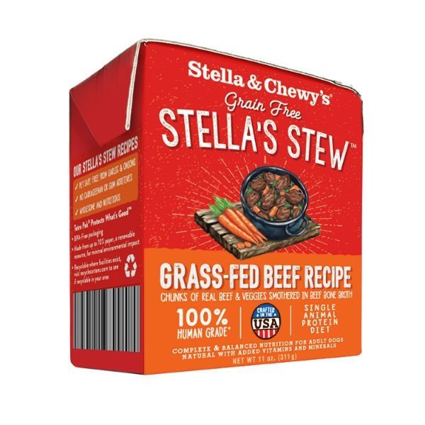 Stella & Chewy's - 單一材料系列 - 燉草飼牛肉 11oz