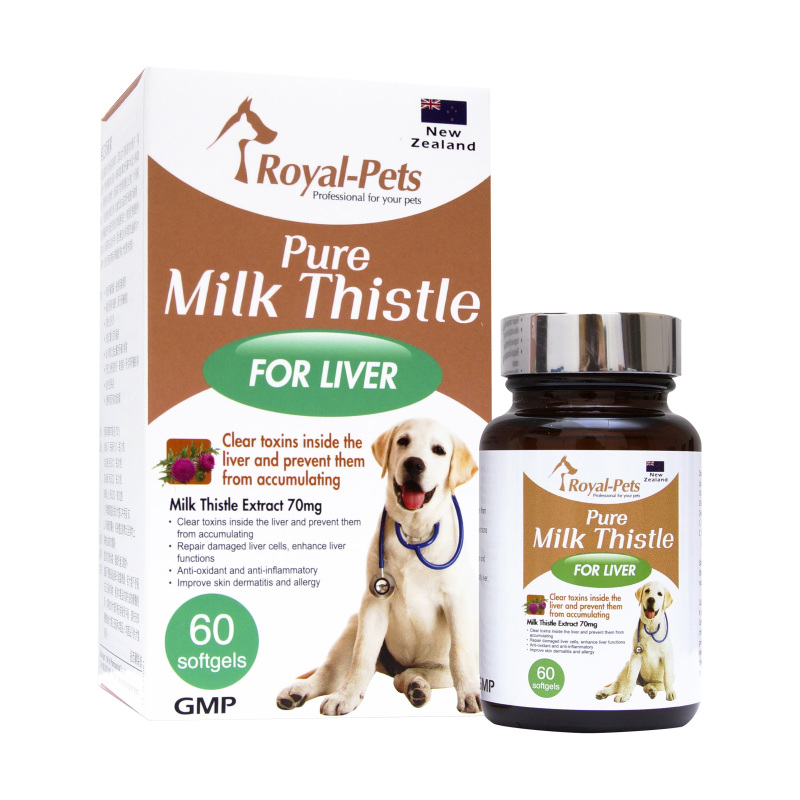 Royal Pets - 純正奶薊素肝臟保健60粒