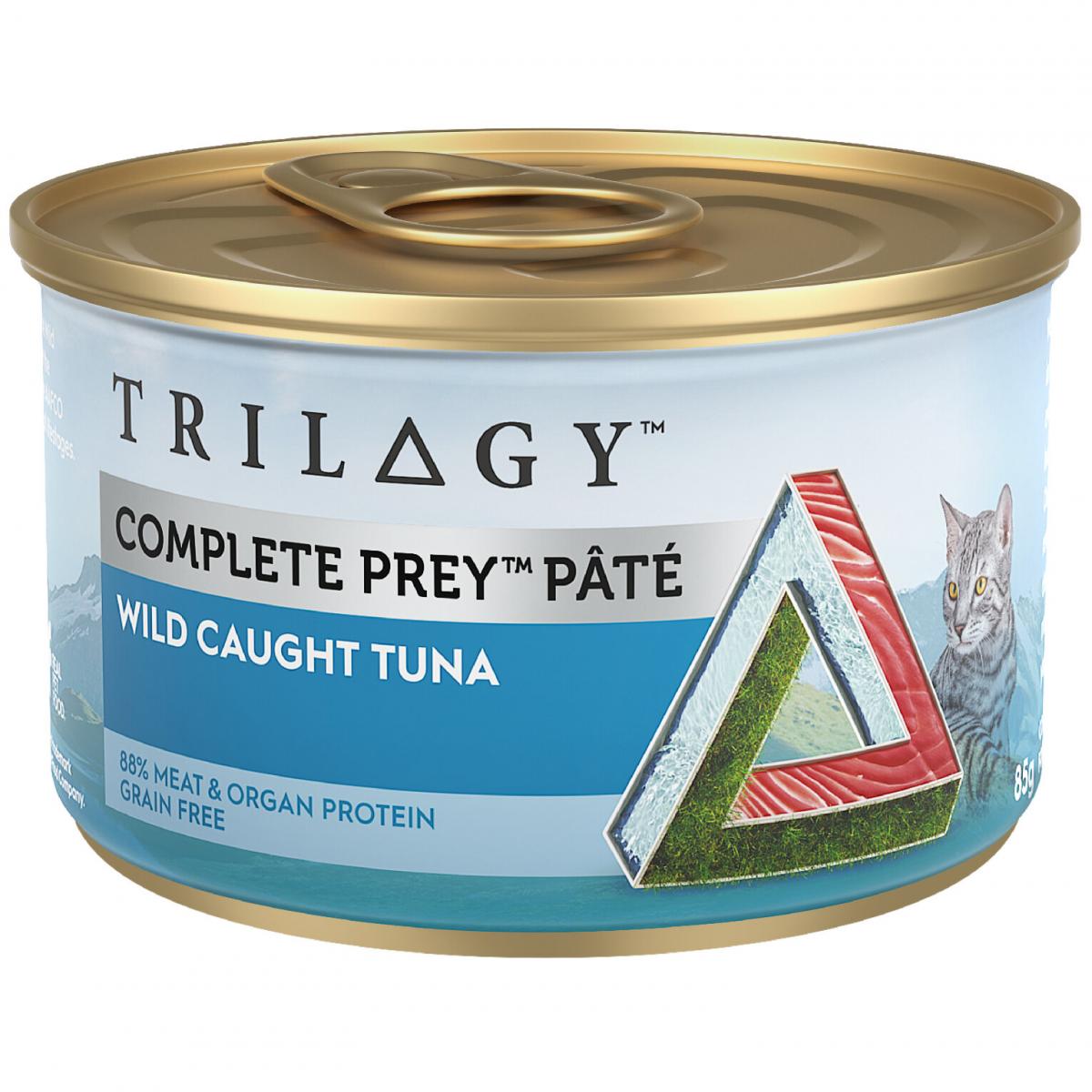 TRILOGY - 野生吞拿魚配方貓主食罐頭 85g