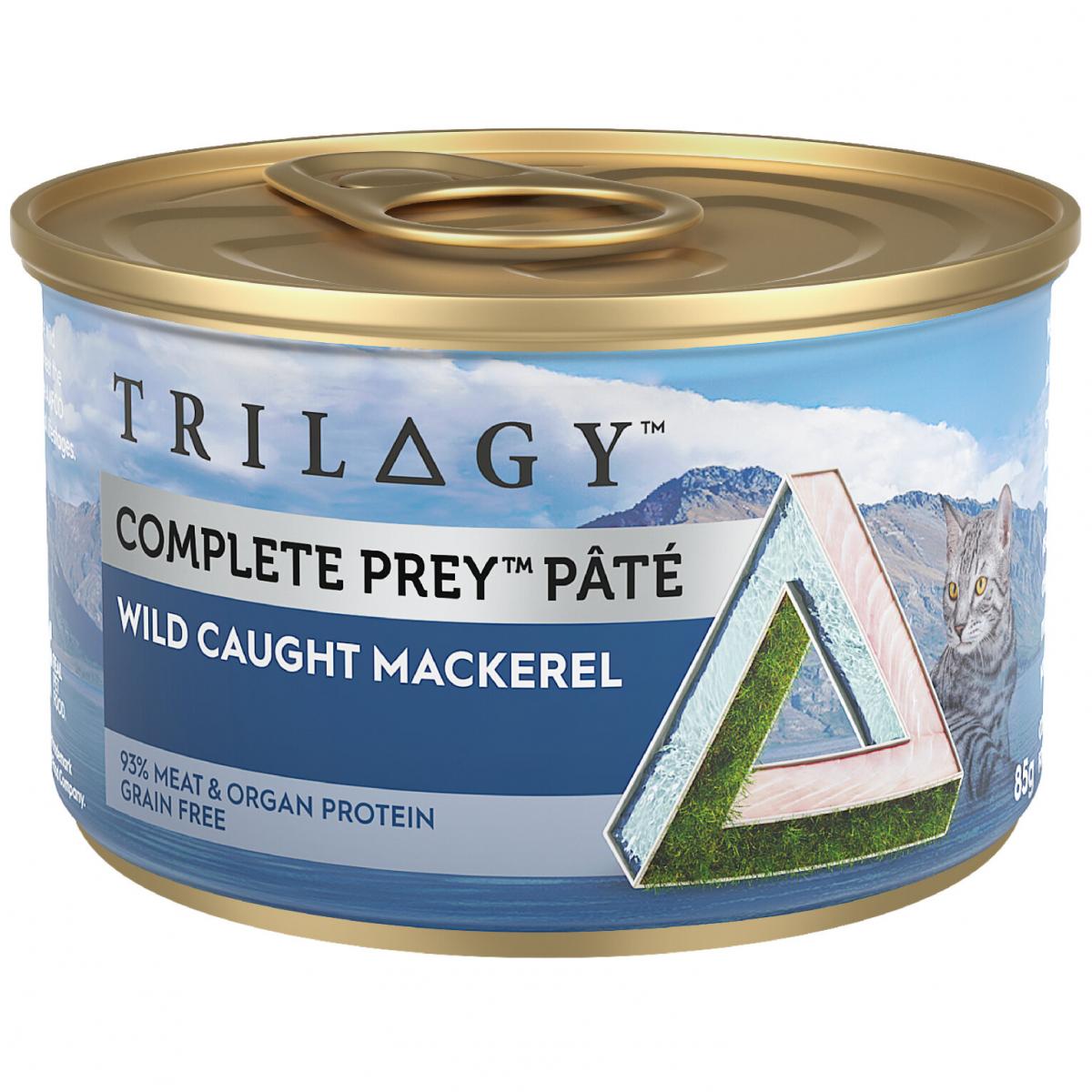 TRILOGY - 野生馬鮫魚配方 貓主食罐頭 85g