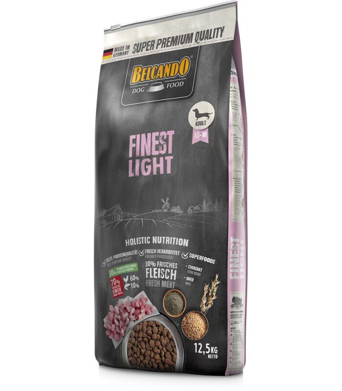 Belcando - 天然成犬粮Finest Light 控制体重鸭肉 12.5kg