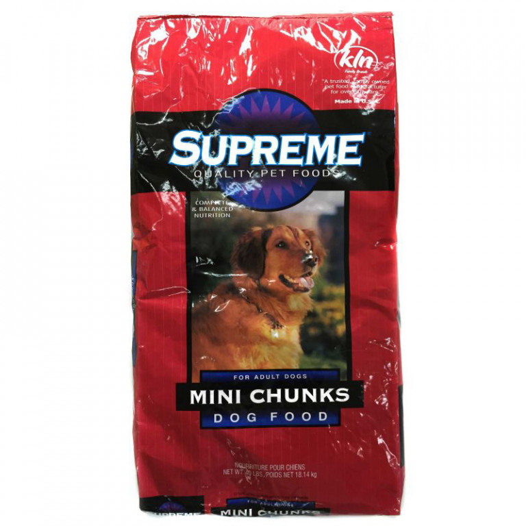 SUPREME HI PRO - CHUNK 狗粮40LB (两包起送货，屯天元上水粉岭除外)