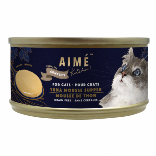 AIME KITCHEN - 香滑吞拿鱼慕丝无谷物主食貓罐 75g