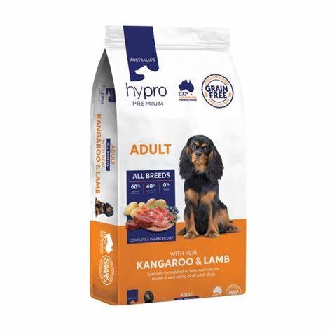 Hypro Premium 澳洲天然無穀物袋鼠+ 羊成犬糧 20kg