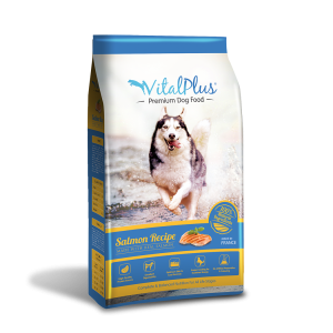 VITALPLUS 高級狗糧三文魚 18KG (兩包起送貨，屯天元上水粉嶺除外)