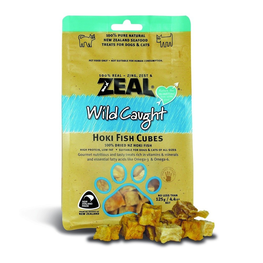 ZEAL 紐西蘭藍鱈魚肉粒 125g (需預訂)
