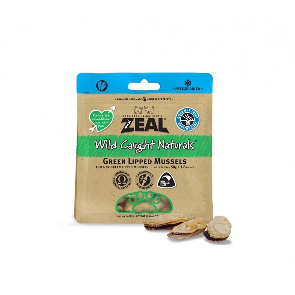 ZEAL 紐西蘭綠唇青口乾 50g