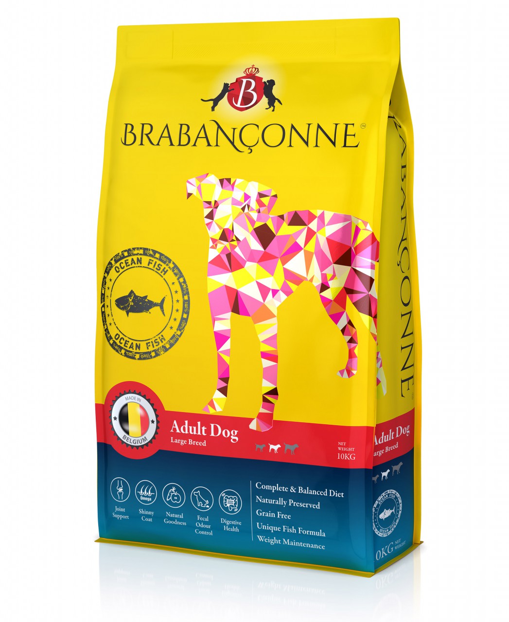 BRABANCONNE 爸媽寵 大型成犬魚肉配方