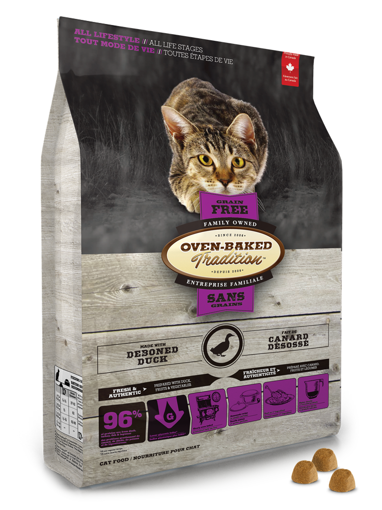 Oven-Baked 全貓糧 - 無穀物鴨肉配方