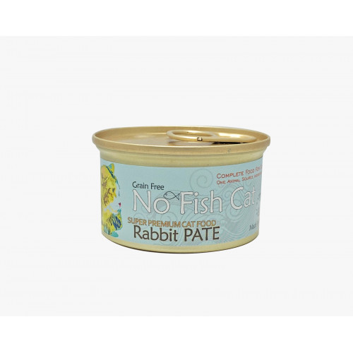 Pet Say - NO FISH CAT RABBIT PATE 鲜兔肉醬主食貓罐头－85G
