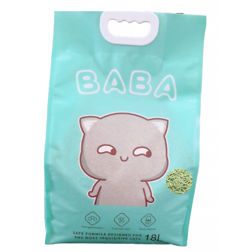 BABA 豆腐砂 2.0MM (绿茶味) 18L