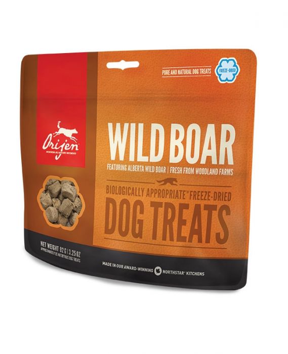 ORIJEN Dog Treats - 凍乾亞爾伯塔省野豬肉 42.5g (需預訂)