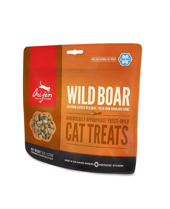 ORIJEN Cat Treats - 凍乾亞爾伯塔省野豬肉 35g (需預訂)
