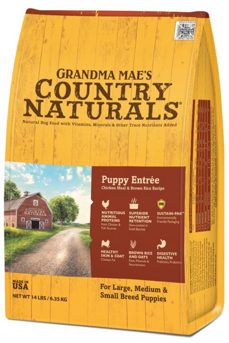 Country Naturals - 幼犬燕麦糙米鸡肉配方