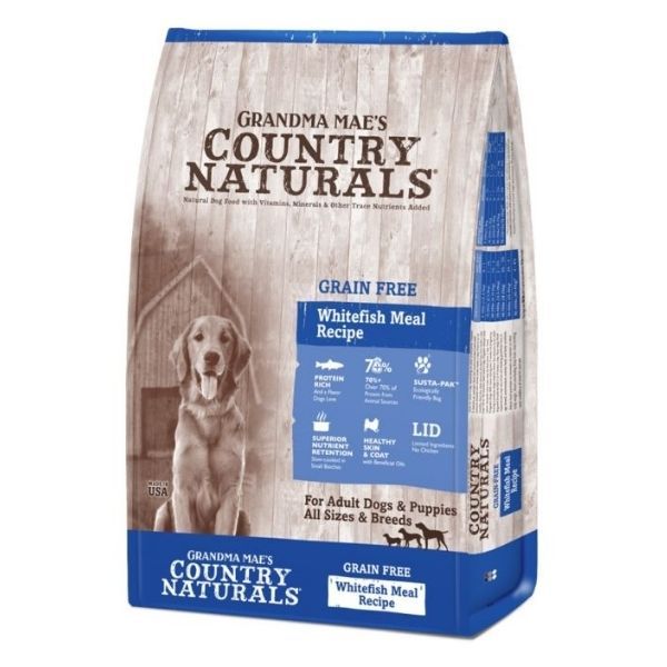 Country Naturals - 全犬無穀物三文魚&白鮭魚配方