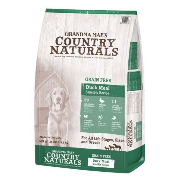 Country Naturals - 全犬无谷物鸭肉防敏精简配方