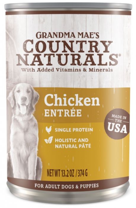 Country Naturals - 雞肉加燕麥糙米鮮肉狗罐頭 13.2oz (需預訂)